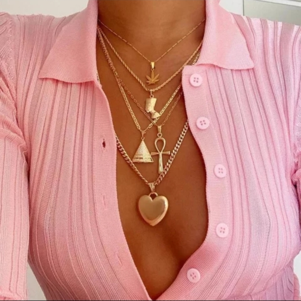 Necklace Gold Color